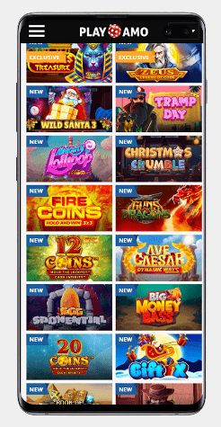 PlayAmo Mobile Version
